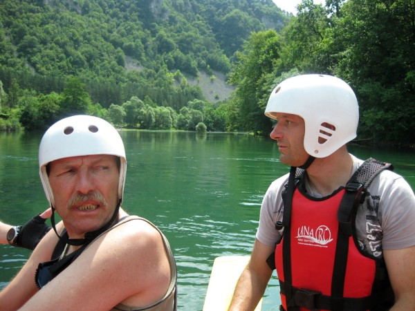 ARBITRI na raftingu v BiH leta 2008