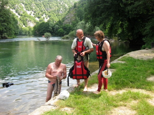 ARBITRI na raftingu v BiH leta 2008