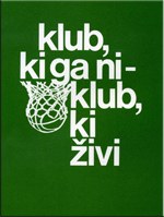 Naslovnica brošure ob 10. obletnici kluba, 1972